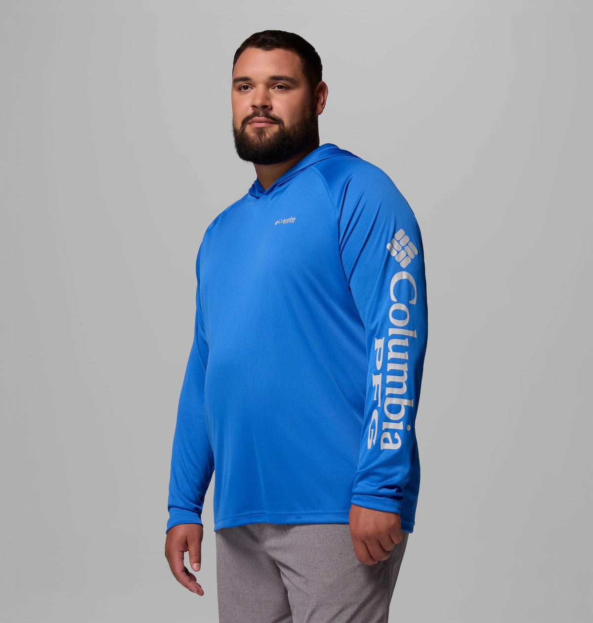 Vivid Blue, Cool Grey Logo