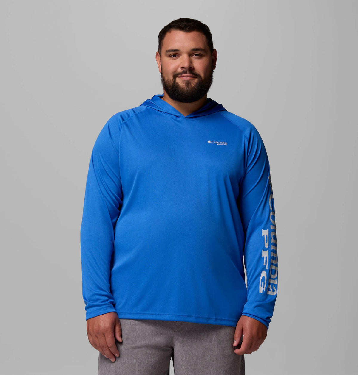 Vivid Blue, Cool Grey Logo