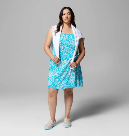 Ocean Teal Vacay Blooms Tonal