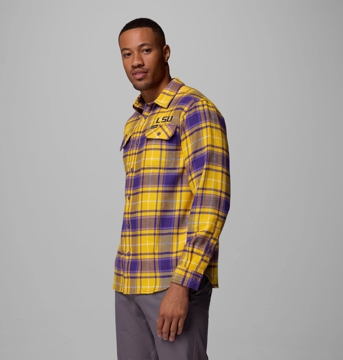 LSU - Vivid Purple Tartan