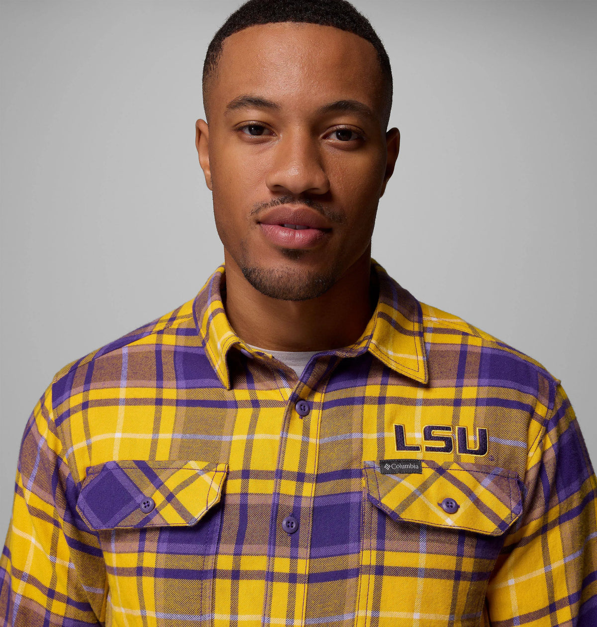 LSU - Vivid Purple Tartan