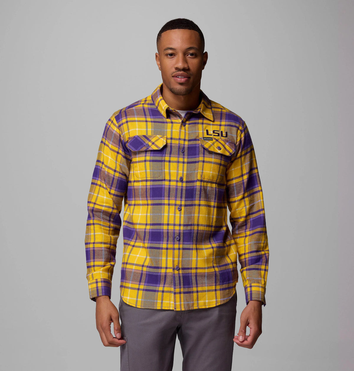 LSU - Vivid Purple Tartan