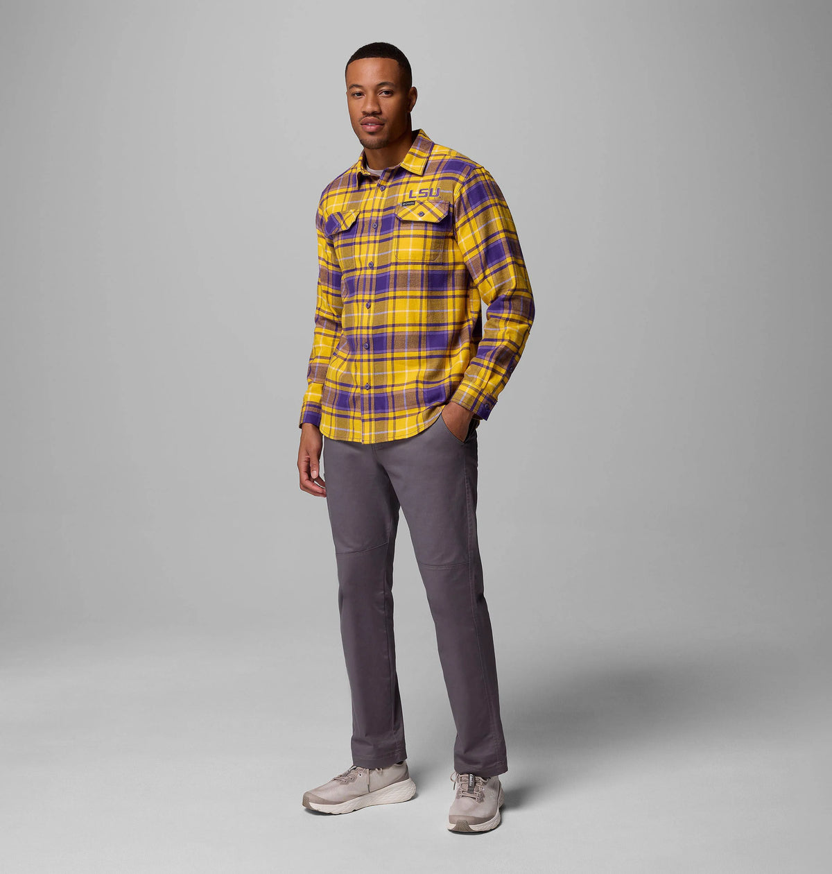 LSU - Vivid Purple Tartan