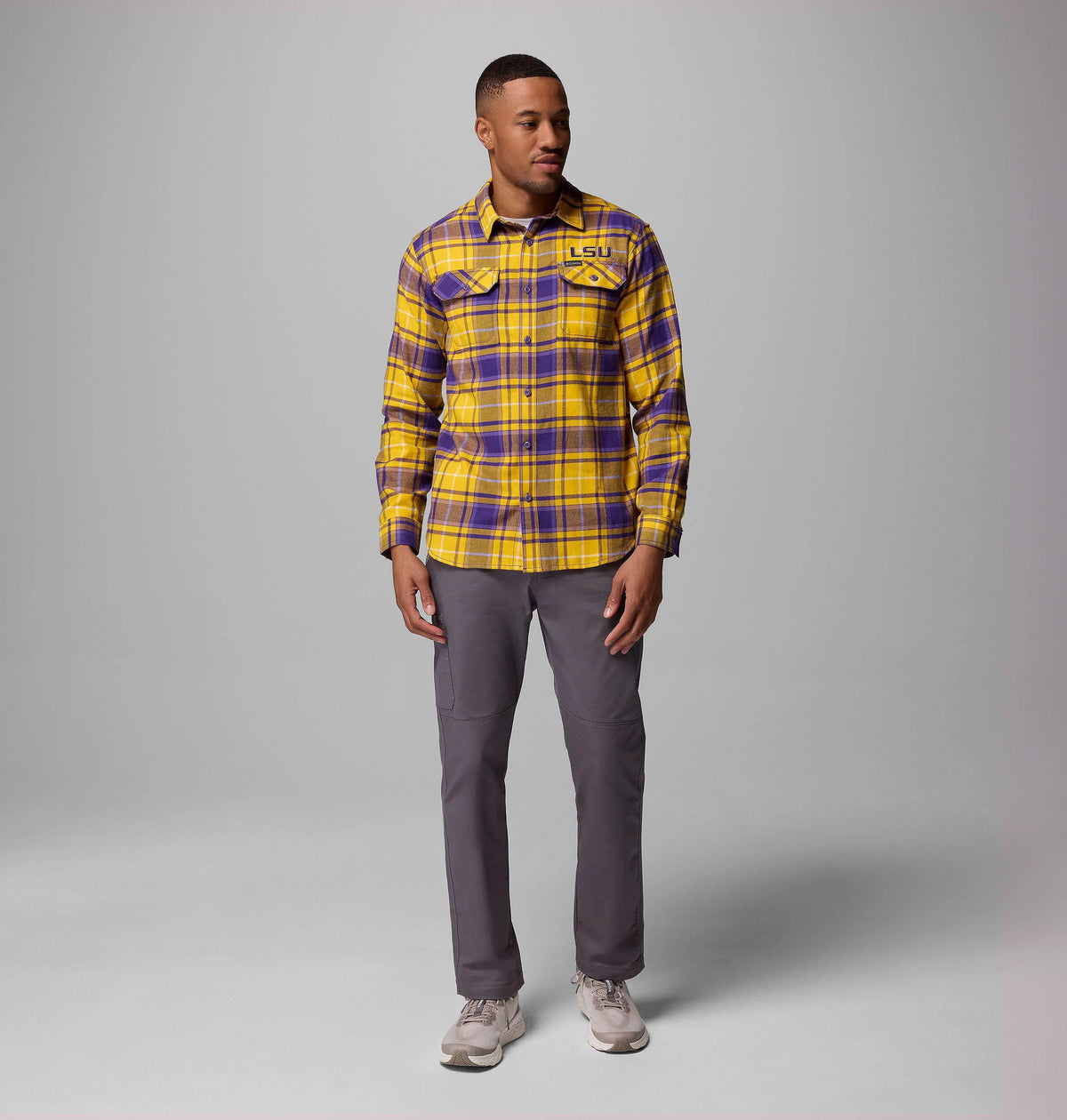 LSU - Vivid Purple Tartan