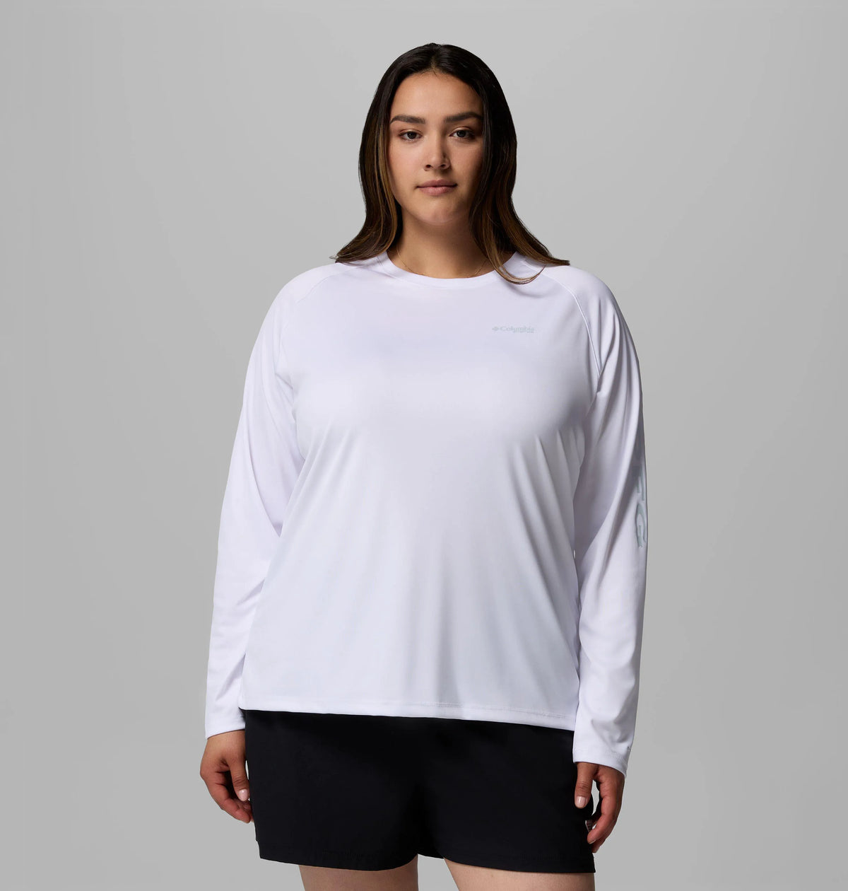 White, Cirrus Grey Logo