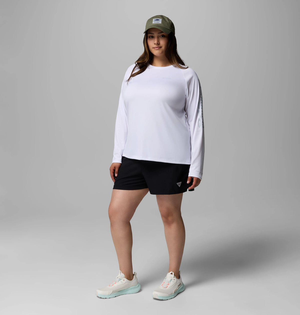 White, Cirrus Grey Logo