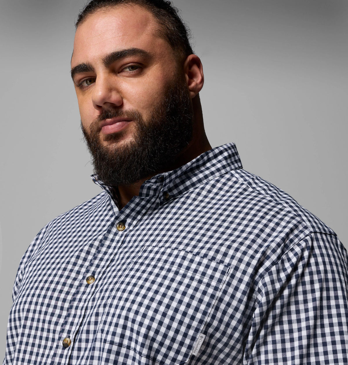 Collegiate Navy Gingham