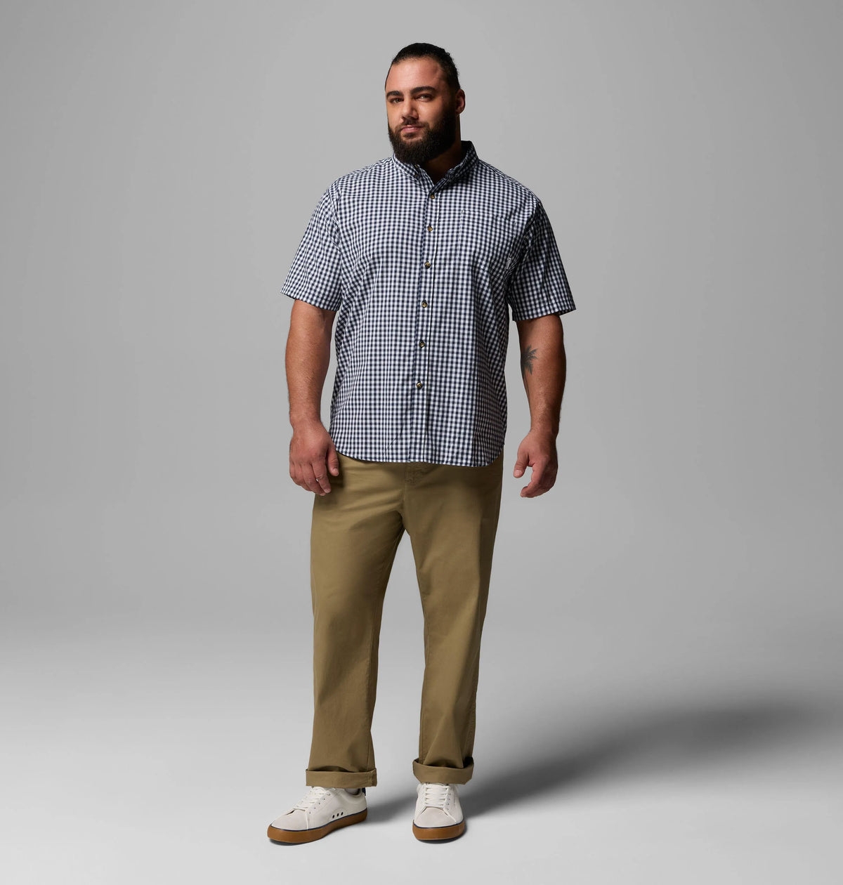 Collegiate Navy Gingham