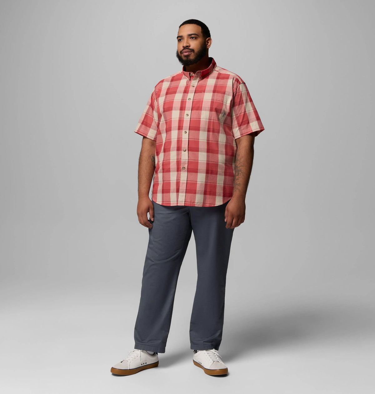 Washed Red, Base Plaid