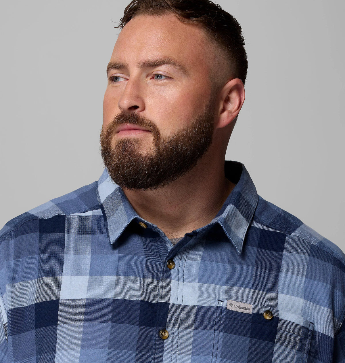 Coll Navy Multi Buffalo Check