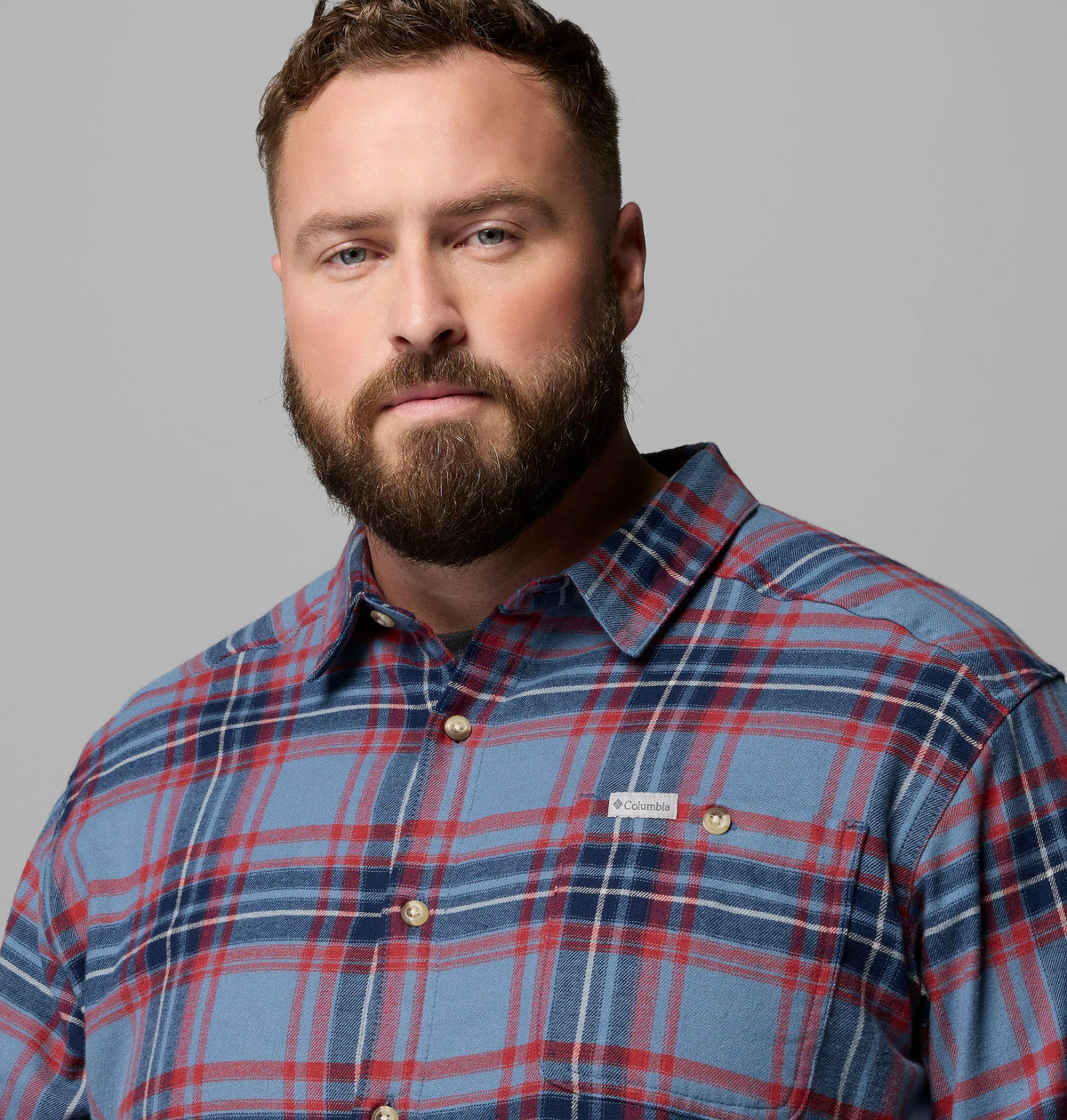 Dark Mountain Textured Plaid