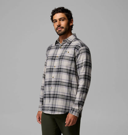 Flint Grey Texture Plaid