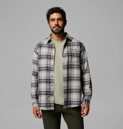 Flint Grey Texture Plaid
