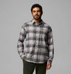 Flint Grey Texture Plaid