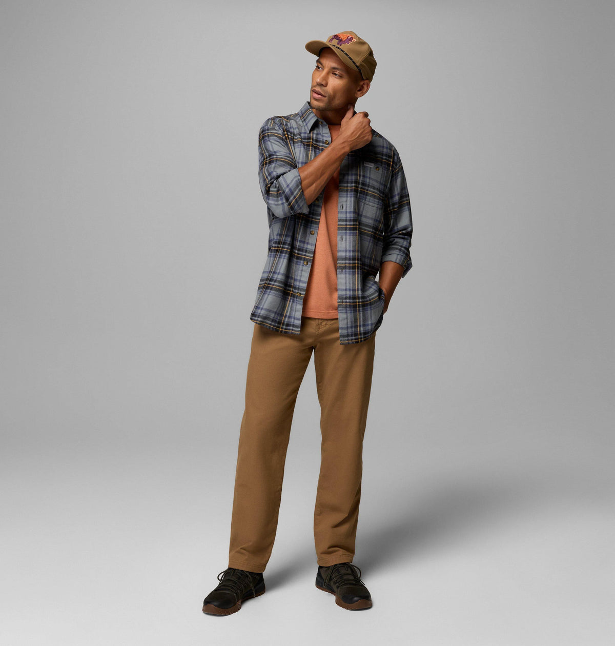 Sedona Sage Textured Plaid