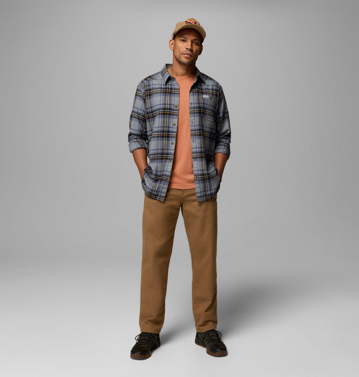 Sedona Sage Textured Plaid