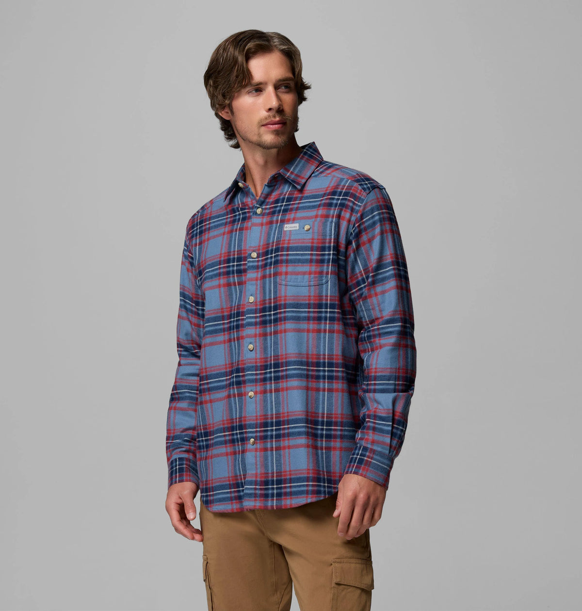 Dark Mountain Textured Plaid