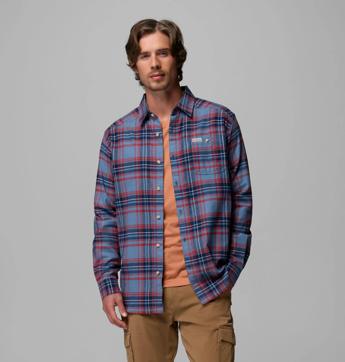 Dark Mountain Textured Plaid