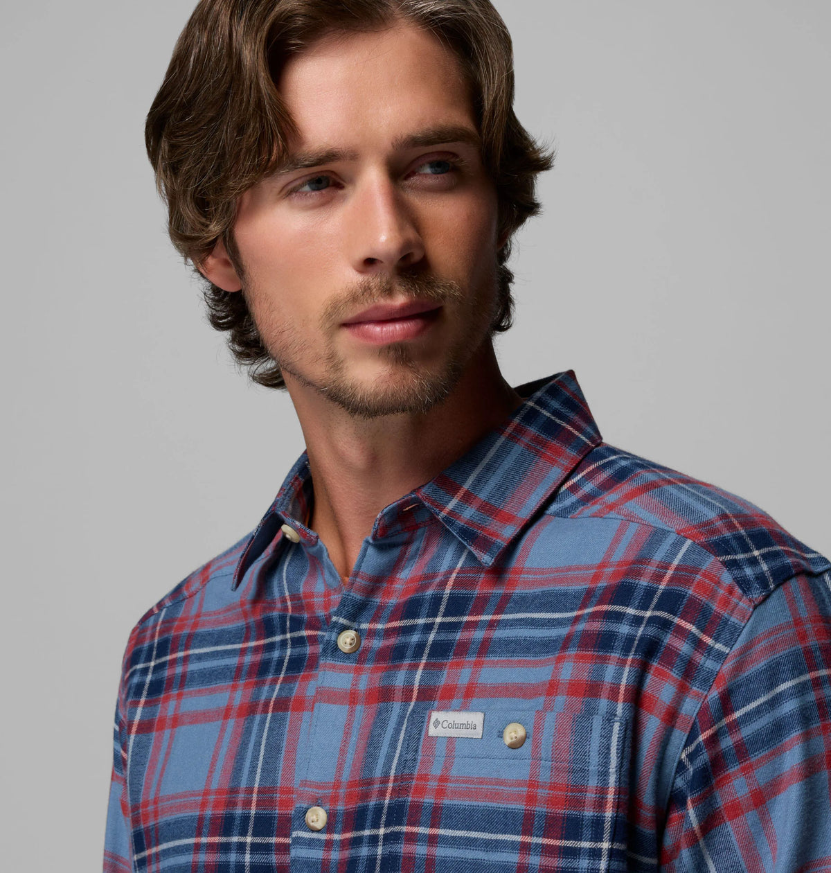 Dark Mountain Textured Plaid