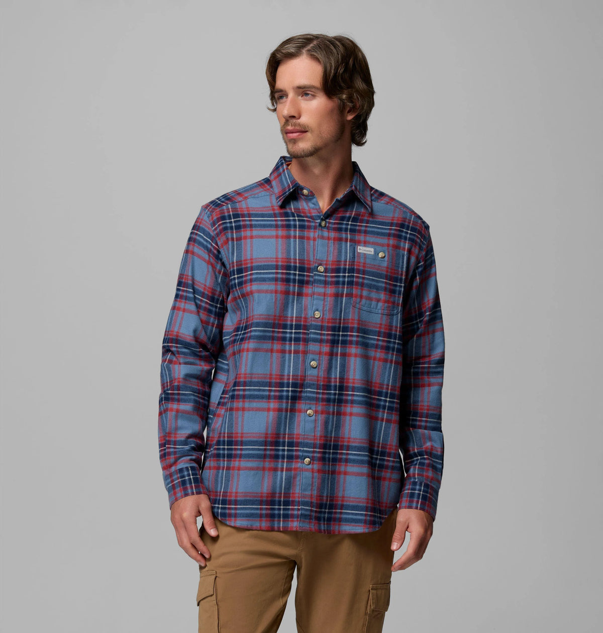 Dark Mountain Textured Plaid