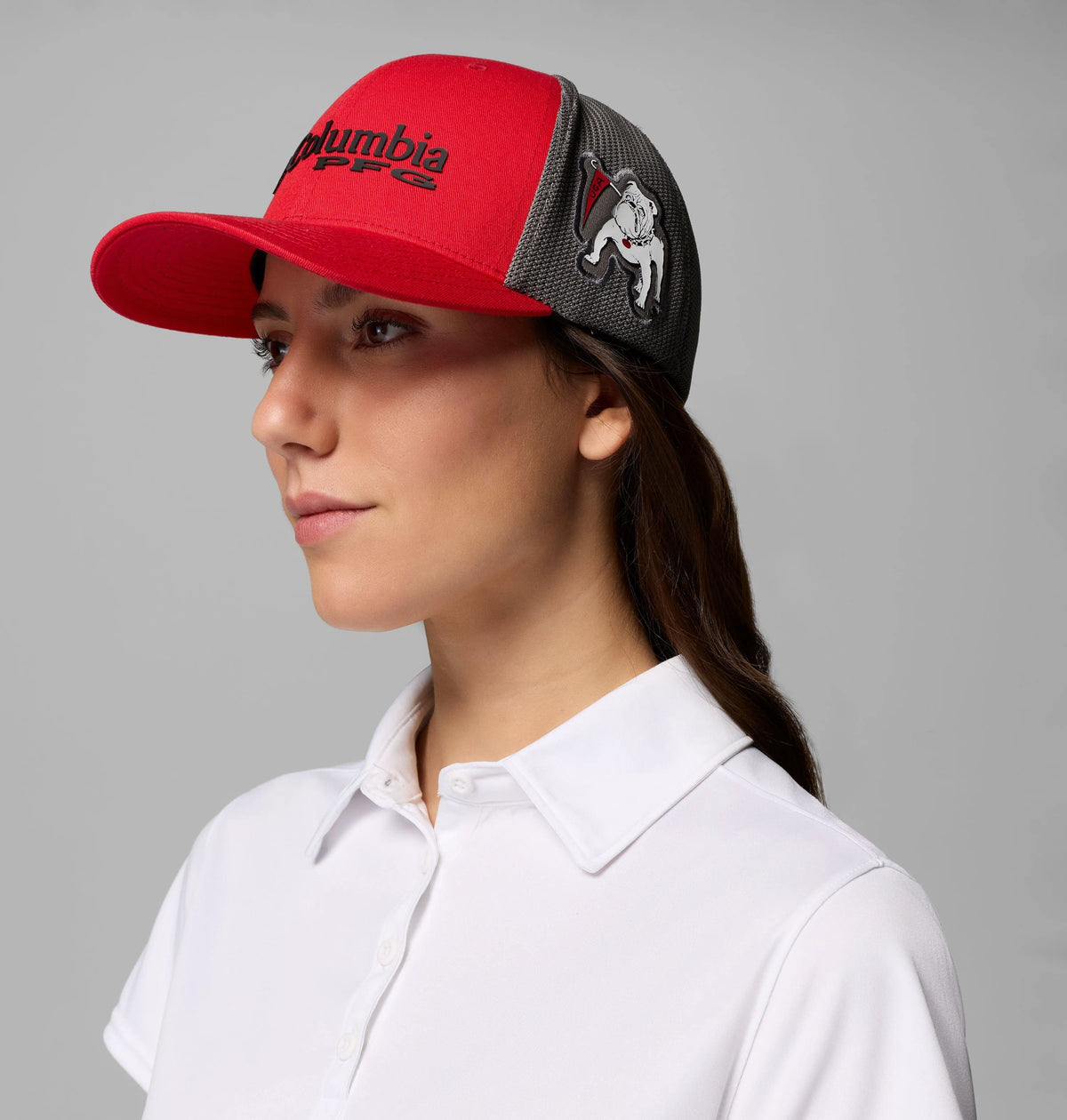 UGA- Bright Red, Charcoal