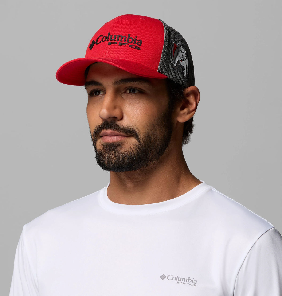 UGA- Bright Red, Charcoal