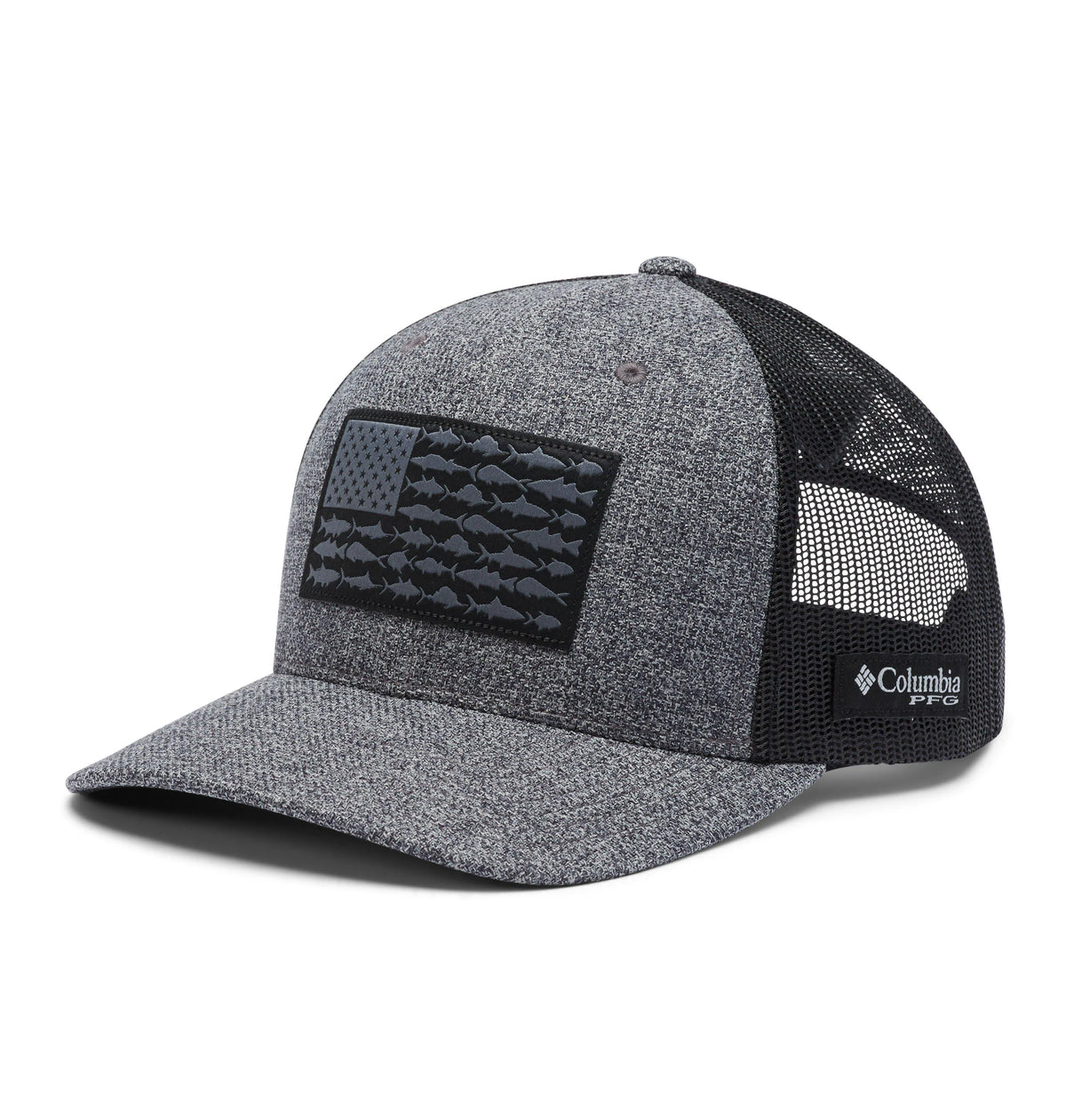 Grill Heather, Black, Fish Flag