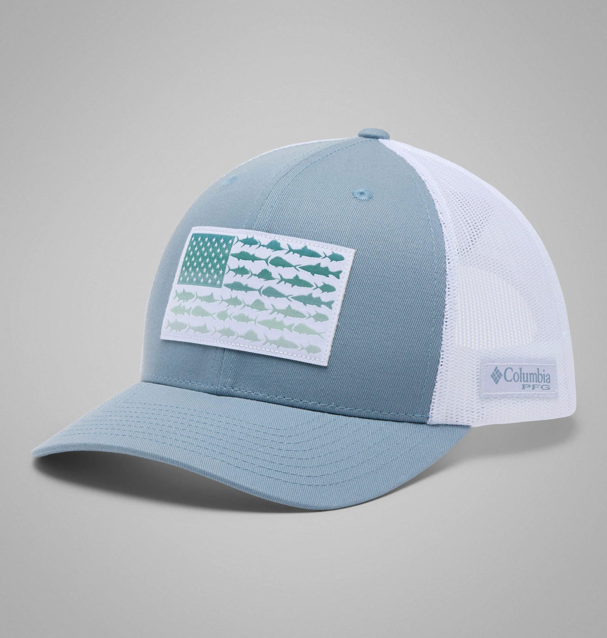 Dockside Blue, White, Fish Flag