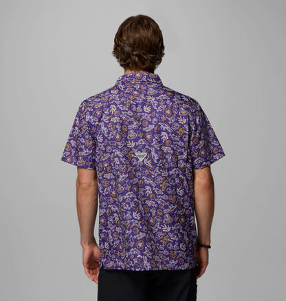 LSU - Vivid Purple Livin Print