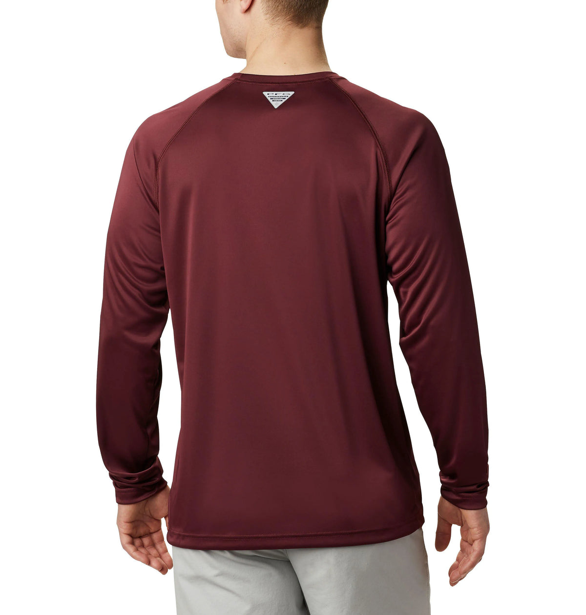 TAM - Deep Maroon, White