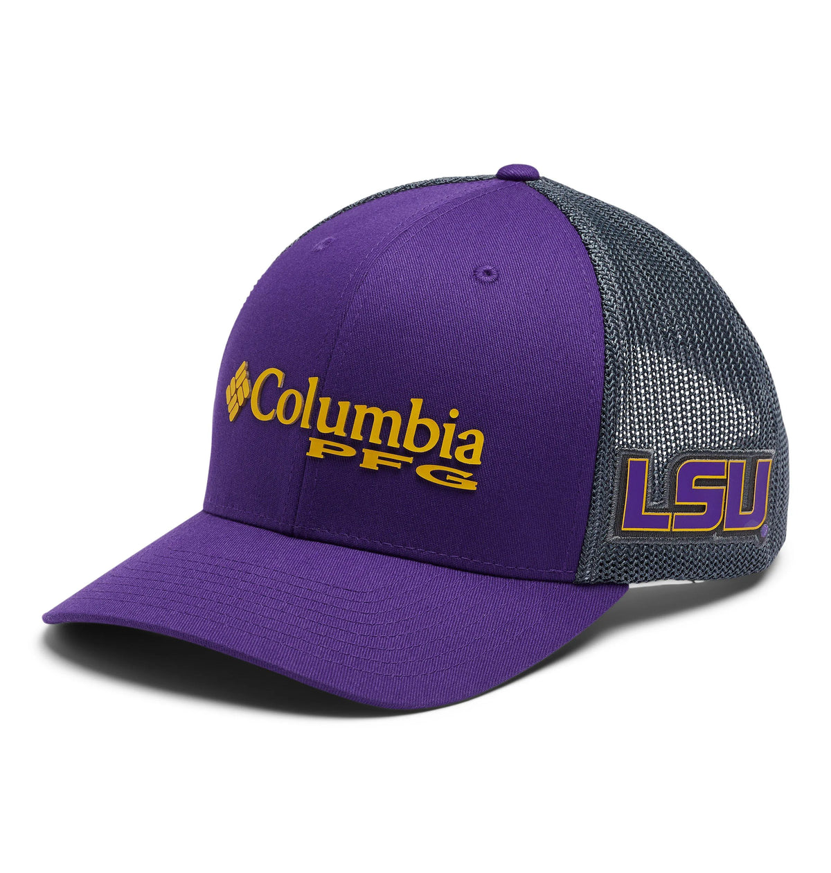 LSU - Vivid Purple, Charcoal