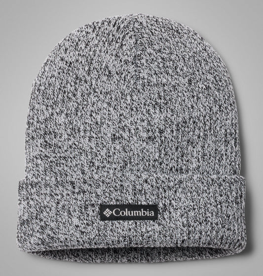 White, Black Marled, Logo