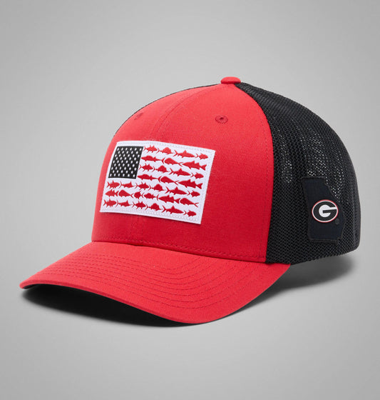 UGA - Bright Red, Black