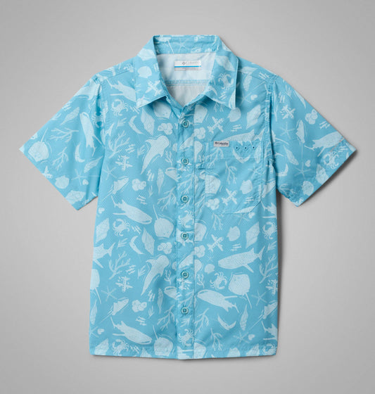 Vintage Blue Undersea