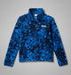 Bright Indigo Weave Print