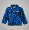 Bright Indigo Weave Print