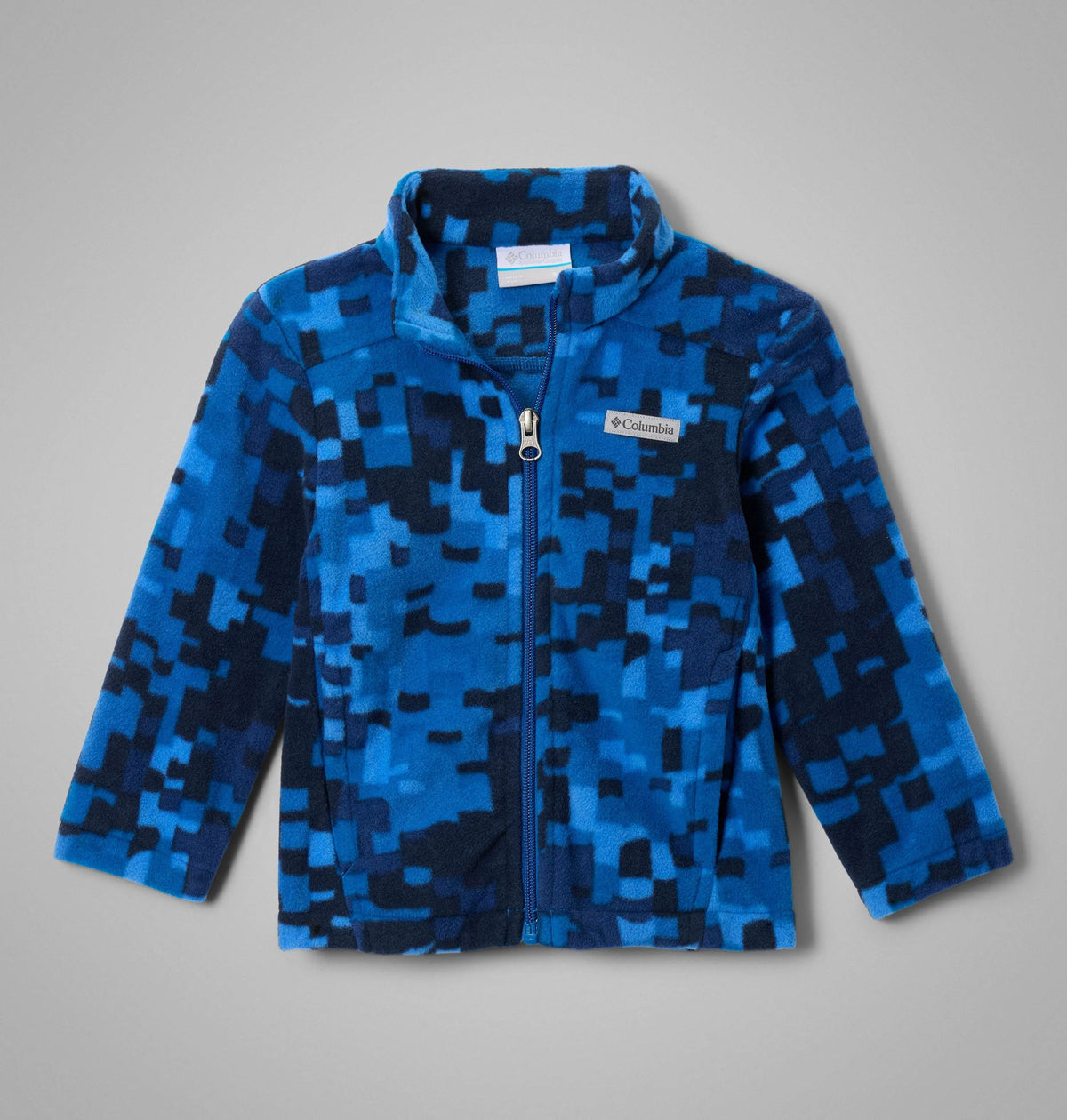 Bright Indigo Weave Print