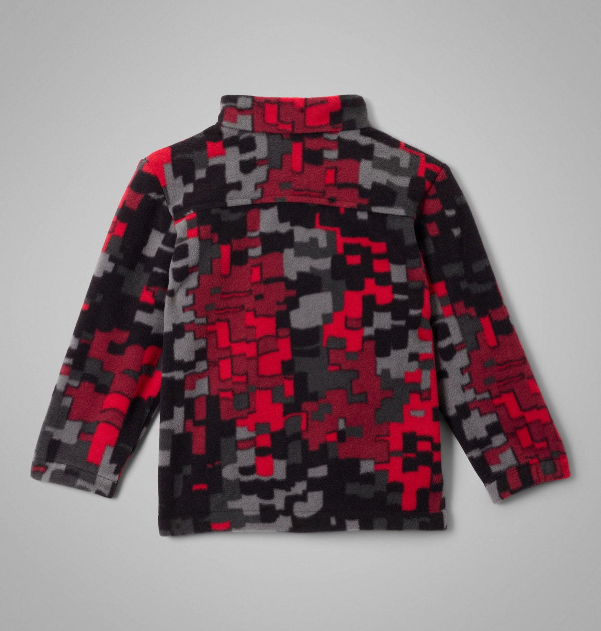 Mountain Red Weave Print