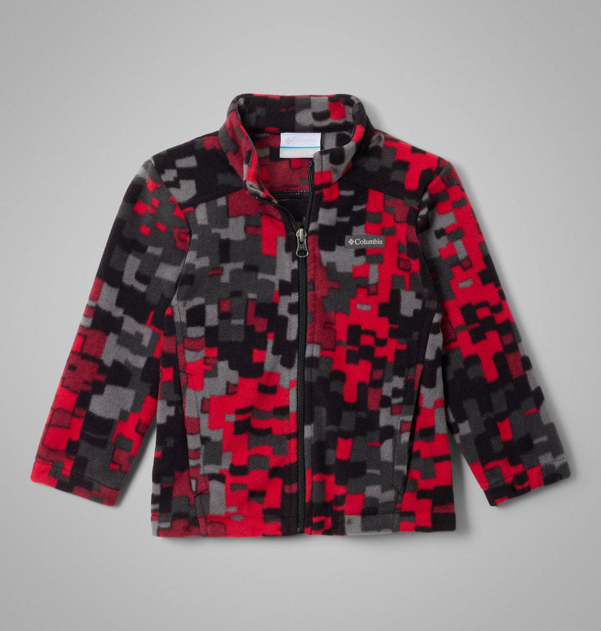Mountain Red Weave Print