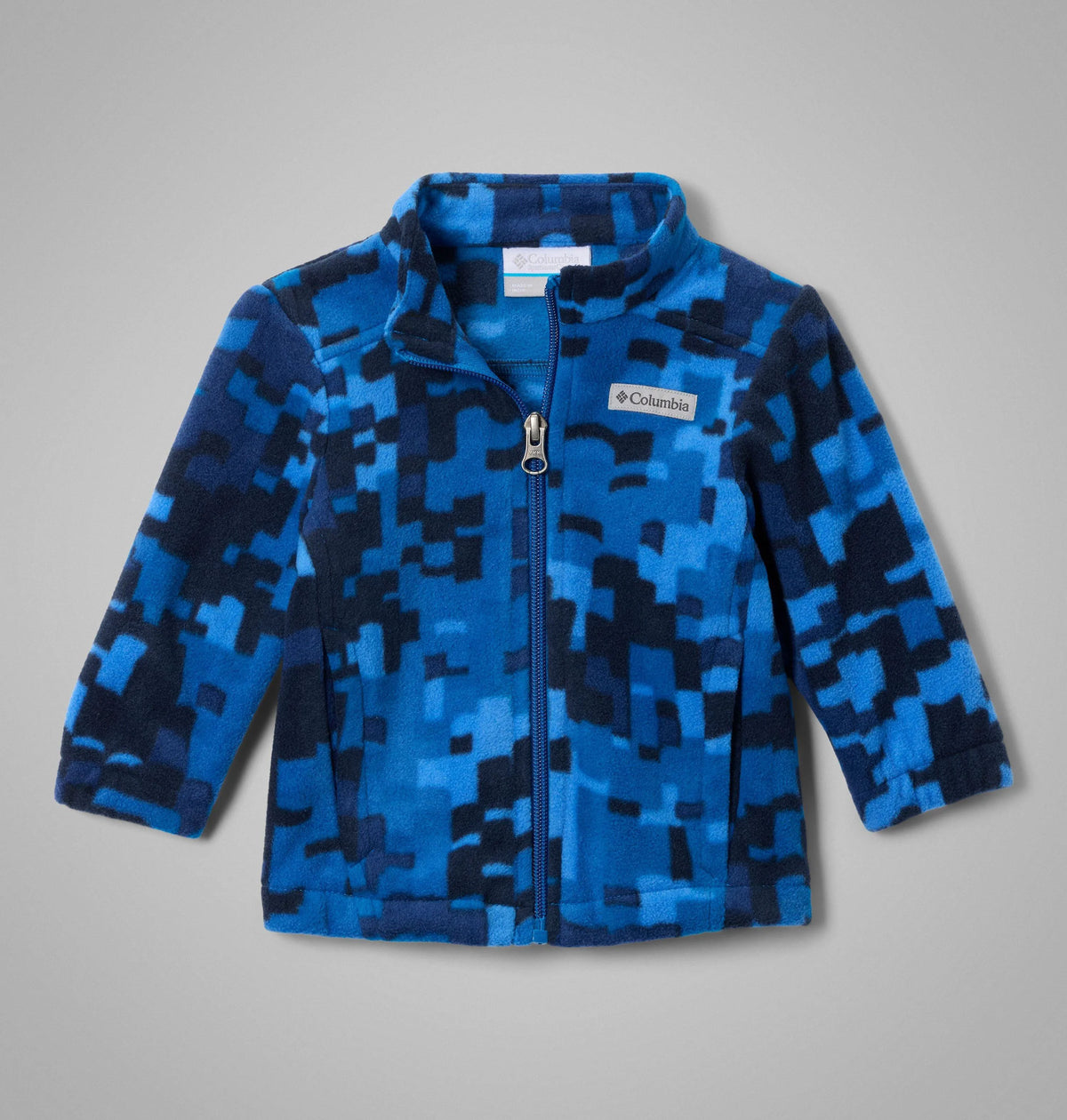 Bright Indigo Weave Print
