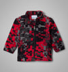 Mountain Red Weave Print
