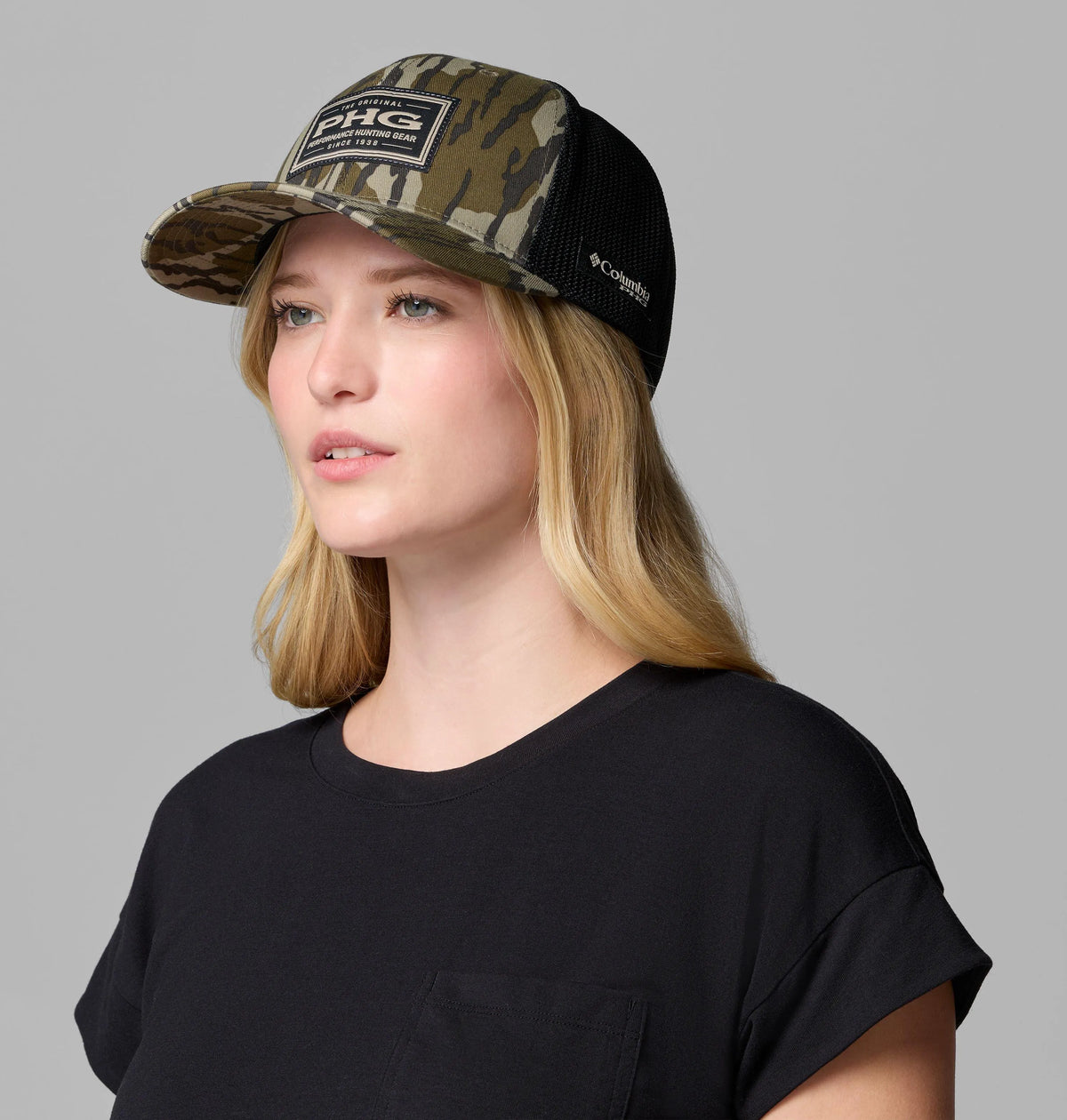 Mossy Oak Bottomland, Black, PHG Sign