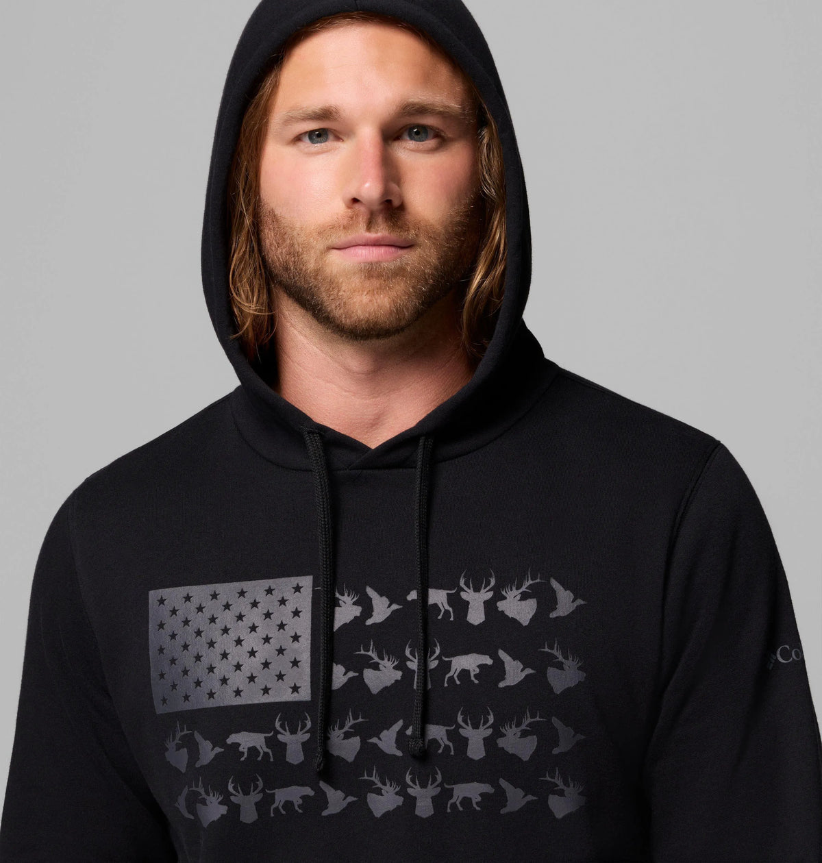 Black, Graphite Game Flag