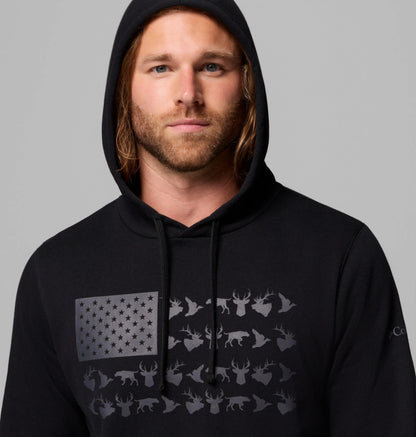 Black, Graphite Game Flag
