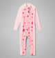 Satin Pink Sunbursts, Satin pink
