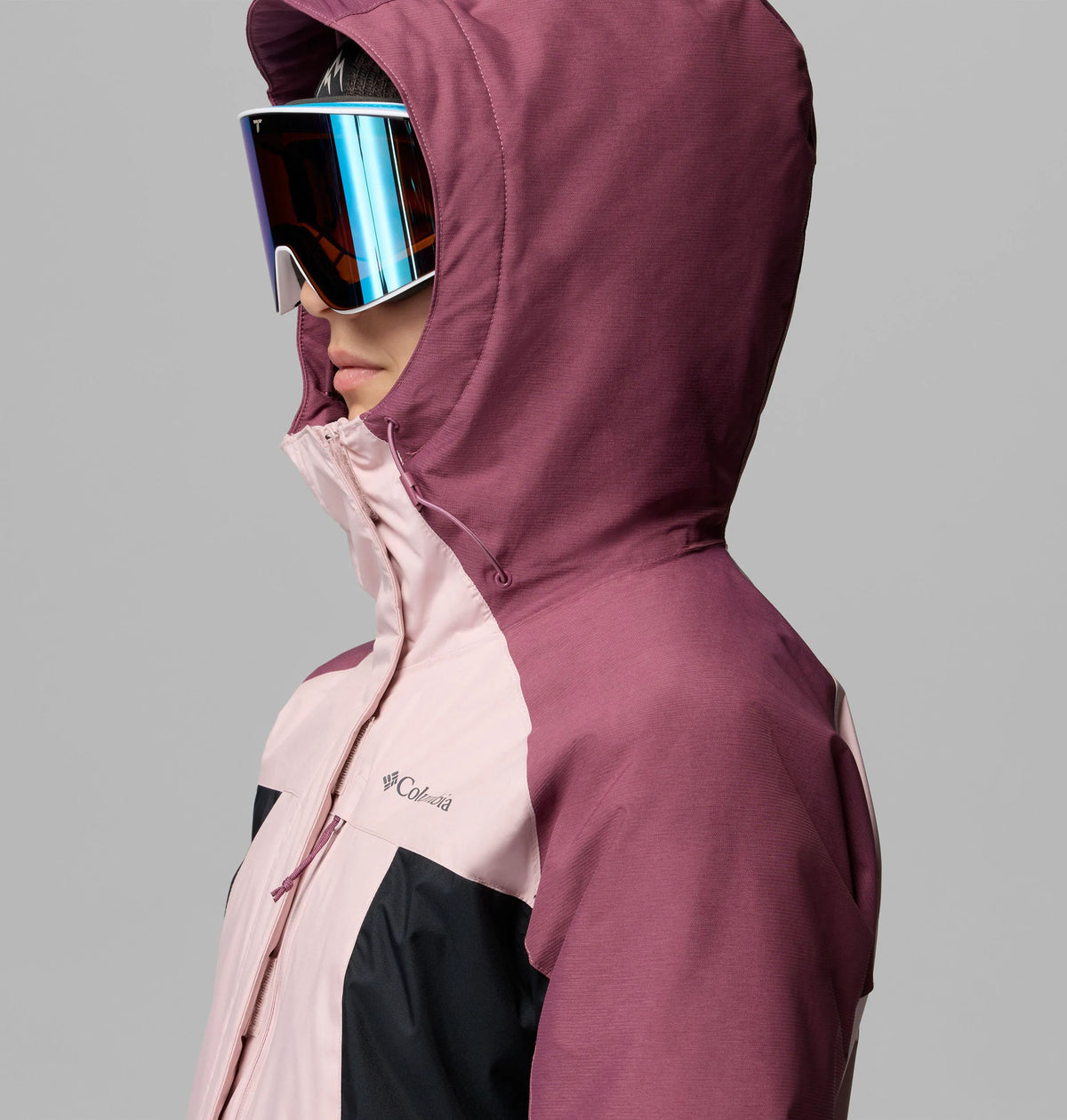 Mineral Pink, Black, Antique Mauve X Dye