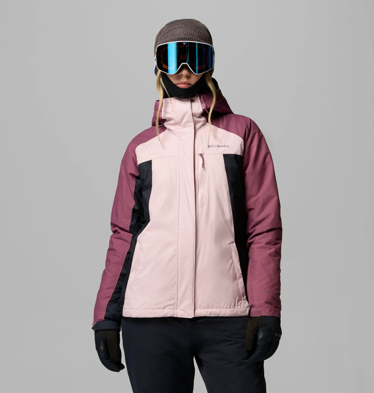 Mineral Pink, Black, Antique Mauve X Dye