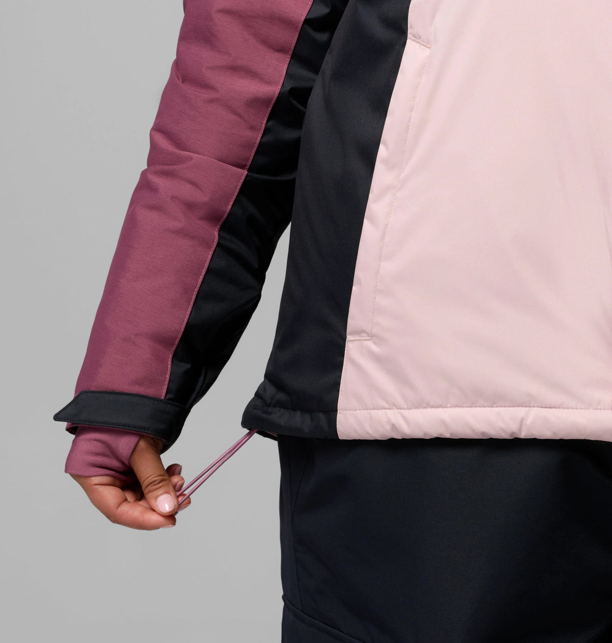 Mineral Pink, Black, Antique Mauve X Dye