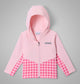 Nico Gingham, Satin Pink
