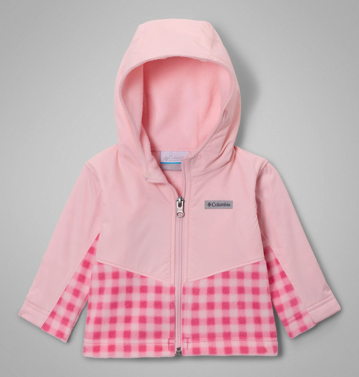 Nico Gingham, Satin Pink